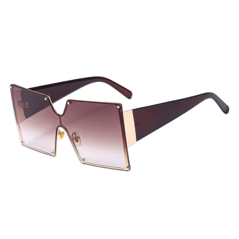 

OFFRAY Sunglasses Oversized Trend Fashion Brand Woman Fashion Retro Square Plastic Lenses Frame 2052 UV400 Protection Eyewear