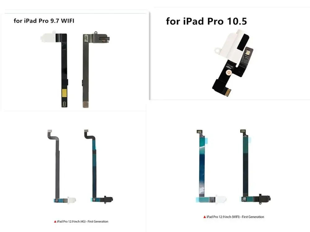 Для iPad 2 3 4 5 6 Air Mini 1 CDMA 4G 3G Wifi Аудио громкость наушников гарнитура Jack гибкий кабель