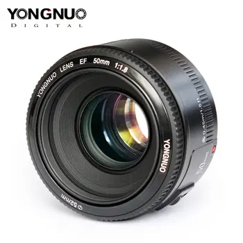 

YONGNUO Lens YN50mm F1.8 Large Aperture Auto Focus Camera Lens for Canon EOS 70D 5D2 5D3 600D 350D 450D DSLR SLR Camera Lenses