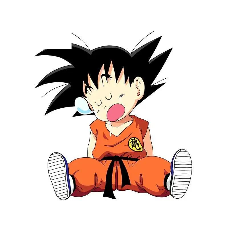 

13cm Car Sticker for Dragon Ball Goku Decal Laptop Skateboard Luggage Stickers JDM Cartoon Anime Graphics