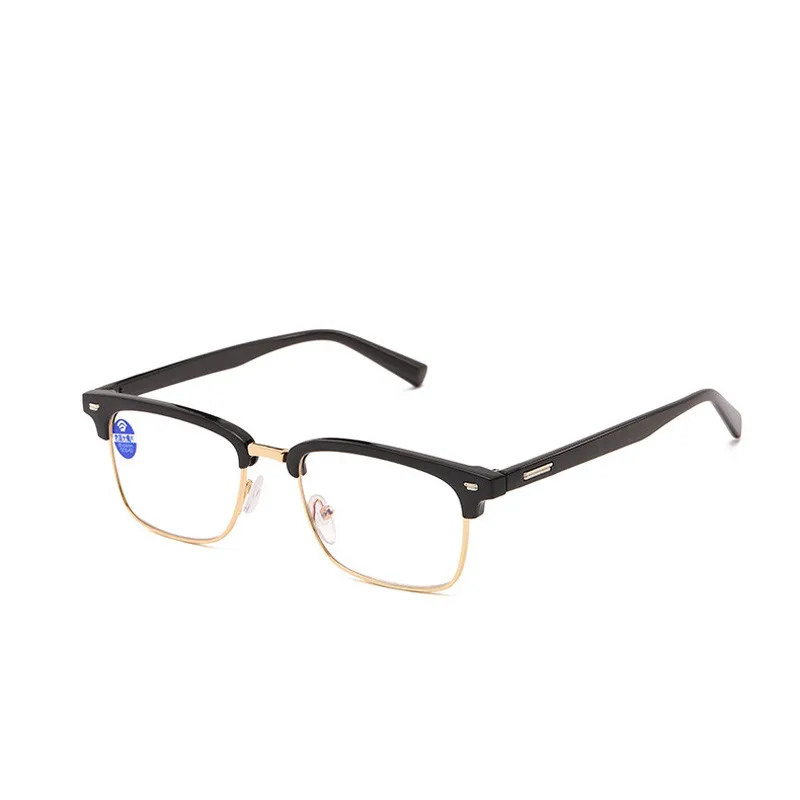 Zilead анти голубой свет компьютер мода удобные смолы очки для чтения Классическая Пресбиопия Сверхлегкий металлический для мужчин очки