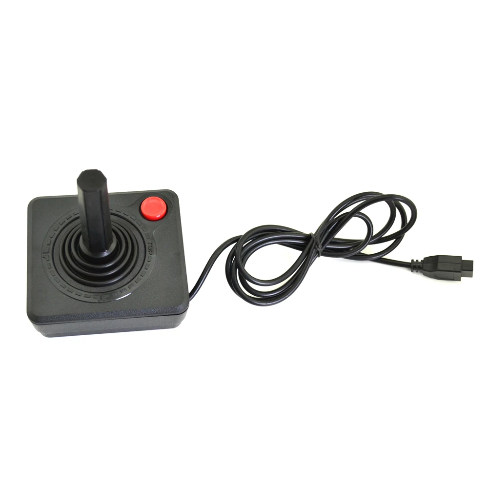 1 pcs 1.5M Gaming Joystick Controller For Atari 2600 game rocker With 4-way Lever And Single Action Button Retro Gamepad