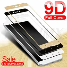 9D Protective Glass For Xiaomi Redmi Note 4 4X 5 5A Pro Screen Protector For Redmi 5 Plus S2 4X 5A Tempered Glass Film Case
