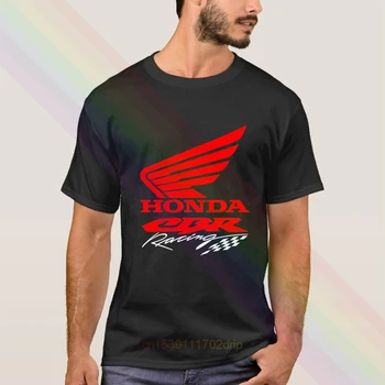 

Honda CBR CBR300r CBR500r CBR600rr Black T-Shirt 2020 Newest Summer Men's Short Sleeve Popular Tees Shirt Tops Unisex