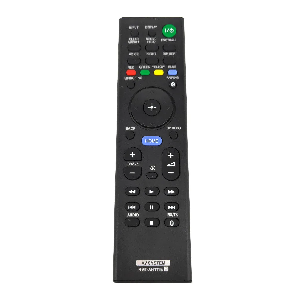 Nuovo Ricambio Rmt-Ah111E Per Telecomando Del Sistema Home Theater Della Soundbar Sony Ht-St5 Ht-Xt1 Ht-Ct290 Ht-Ct291 Ht-Nt3 Sa-Ct390