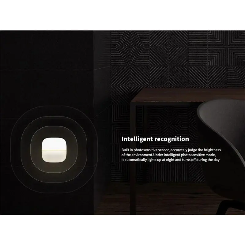 Xiaomi Mijia Yee светильник YLYD09YL квадратный с контрольным умным датчиком Ночной ультра
