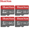 SHANDIAN Smart SD Card 32GB High Speed Class 10 16GB/64GB Real Capacity 128GB Mini SD Memory Card TF Card for Smartphone ► Photo 1/6