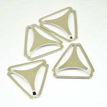 

50pcs/lot 25mm 40mm Metal TriangleS Ring Adjustable buckles for bag webbing strap DIY