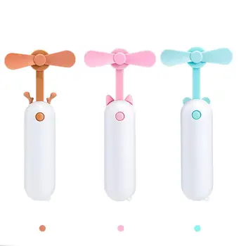 

USB Charging Mini Handheld Fan Folding Fan Handheld Portable Desk Fan Pocket Mini Small Travel USB Rechargeable