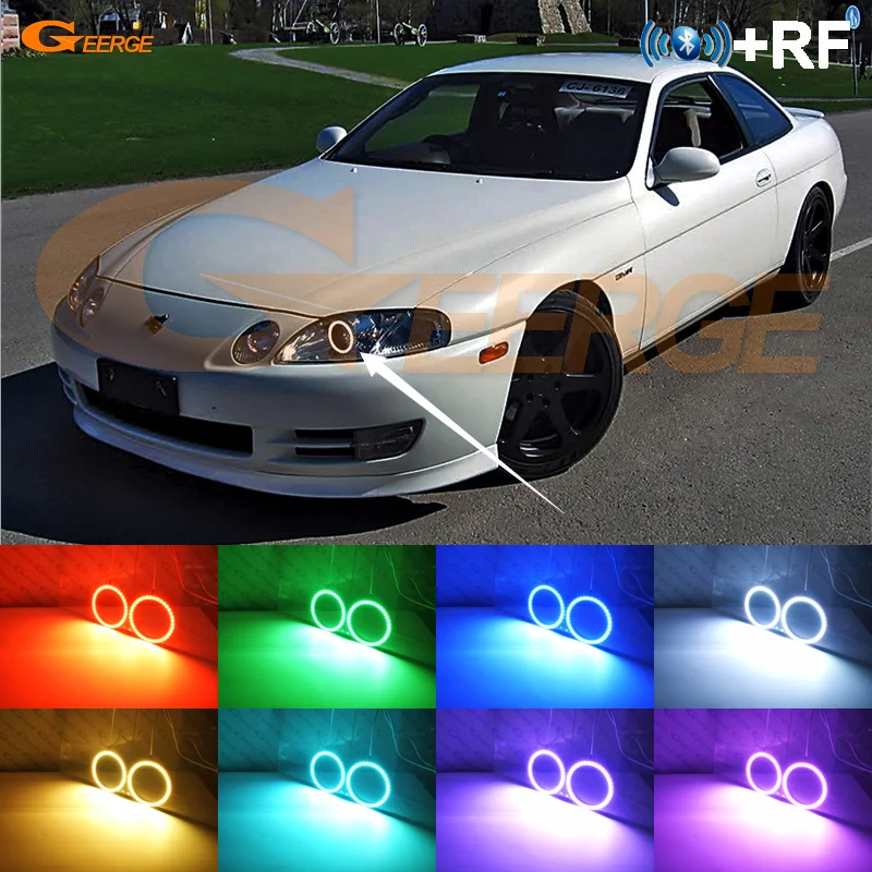 Для Toyota SOARER Z30 series 1992-2001 BT App RF дистанционное управление многоцветный ультра яркий