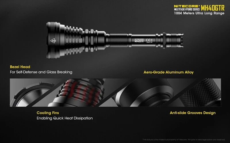 Nitecore MH40GTR Hunting Flashlight (17)