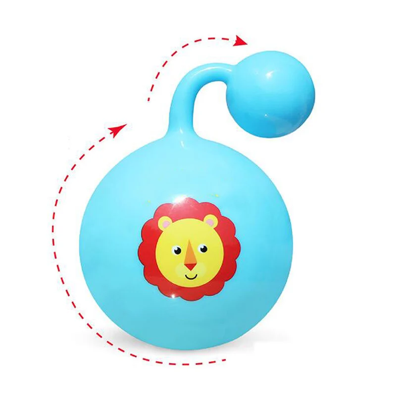 lion Детская игрушка животное обезьяна Лев погремушка шар головоломка детская игрушка мяч будет дышать мяч родитель-ребенок Интерактивная игрушка - Цвет: lion