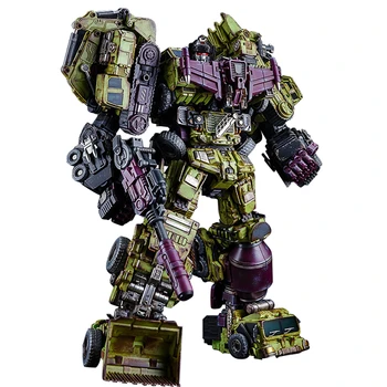 

JIN BAO GT G1 Transformation Action Figure Toy Devastator Model 45CM ABS Battle Damage Version KO Oversize Deformation Car Robot