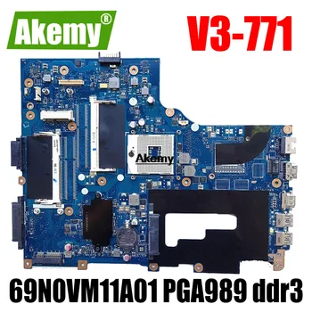 

For Acer Aspire V3-771 V3-771G Laptop motherboard notebook pc NB.RYR11.001 NBRYR11001 VA70/VG70 E1-771 69N0VM11A01 PGA989 ddr3