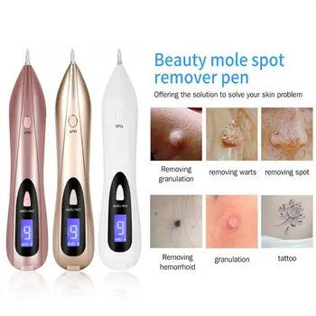 

Professional LCD Laser Plasma Pen Tattoo Spot Freckle Removal Machine Laser Mole Dot Removing Pen Face Tag Wart Clean Care Tool