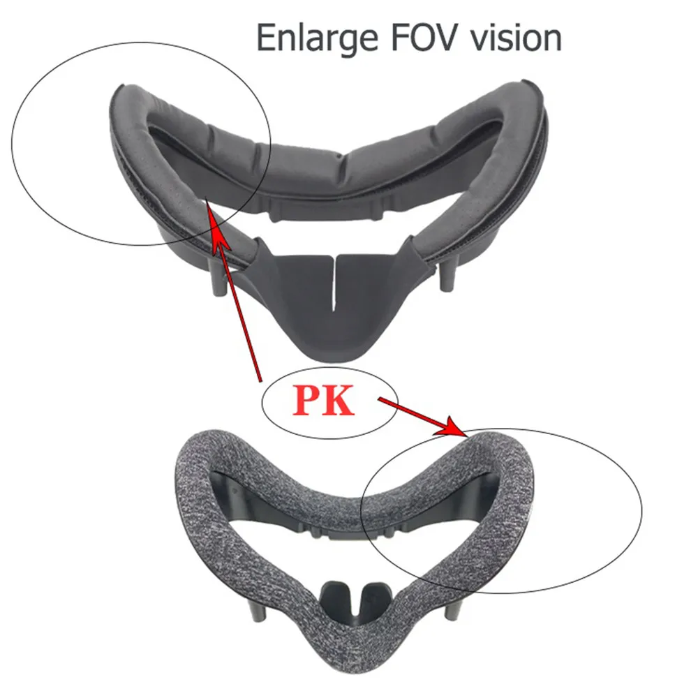 VR Mask Cover Stand Magnetic Leather Shading Nose Pads for Valve Index VR Headset Eye Mask Pad Face Cushion VR Bracket Holder