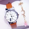 Primary School Student Fashion Girl Watch Cute Little Girl Watch Kids Cartoon Children Quartz Electronic Watch Girl Watch ► Photo 3/6