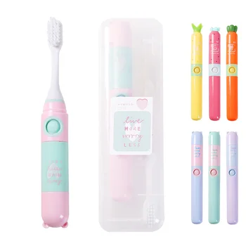 

Children Kids Waterproof Cartoon Mini Electric Toothbrush Portable Travel Toothbrushes