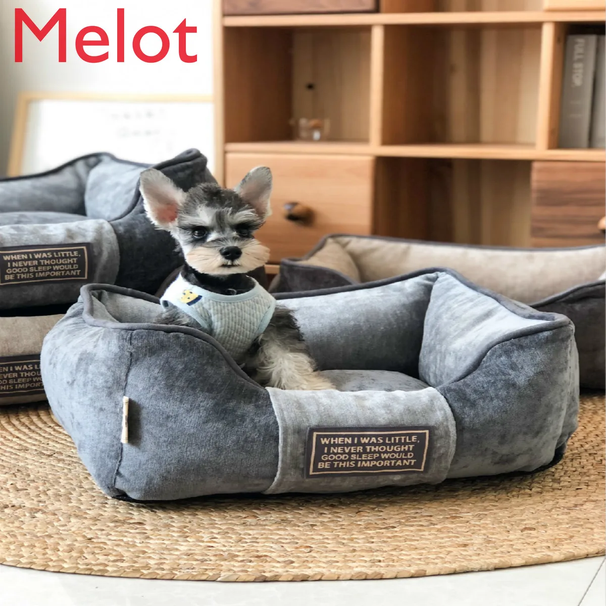 

Four Seasons All Removable and Washable Kennel Chenari Winter Pet Bed Dog Mat Cat Nest Stain-Resistant Small and Medium Size