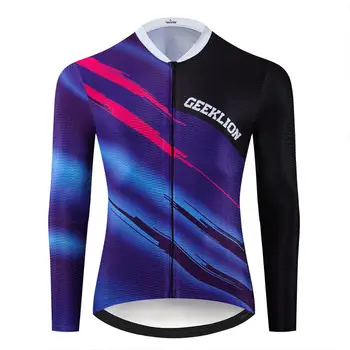 

Spring Long Sleeves Cycling shirt Team Aero Tour Bike Wear MTB Breathable Lightweight Racing Ciclismo Maillot
