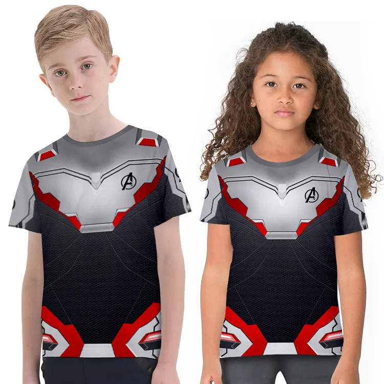 KID'S Jacket Avengers 4 Quantum Suit Concept-Short Sleeve T-shirt 3D Printed CHILDREN'S T-shirt