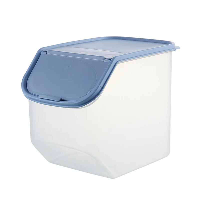 Герметичная коробка для хранения сушеных продуктов с мерным стаканом пластиковая кухонная крупа мука рисовая Корзина Контейнер для зерен бобов Органайзер BJStore