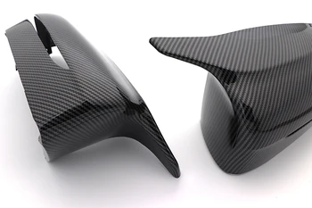 

2pcs carbon fiber Mirror Covers Left Right Side Rearview Mirror Cover Cap for BMW 6 series GT 6GT 17-18 only for left hand drive