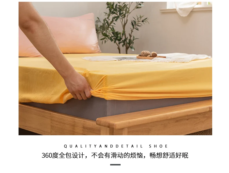 High Quality Bed Sheets Fitted Sheet Winter Warm Crystal Velvet Twin Full Queen King Flannel Mattress Cover Protector Sabanas