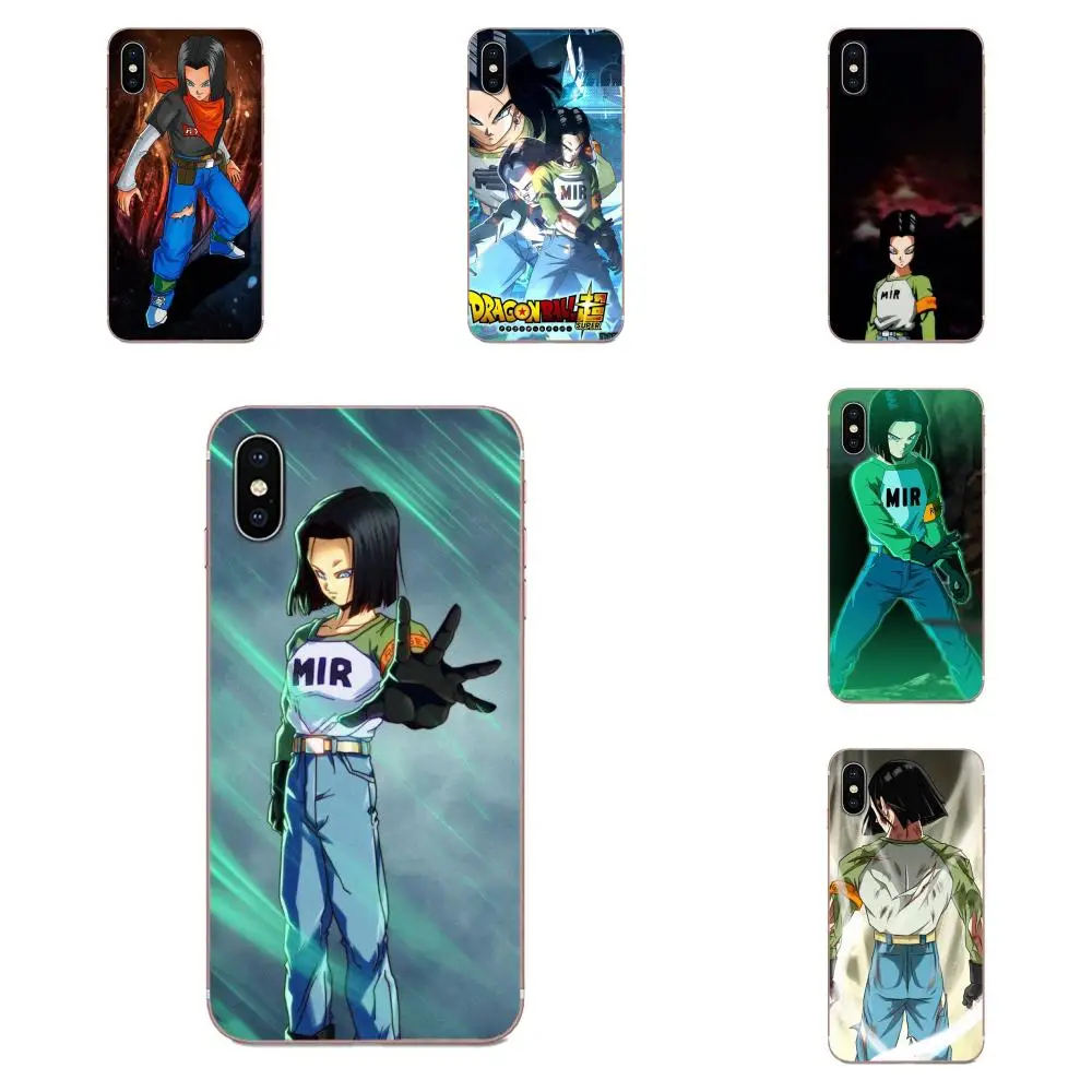 Аниме Dragon Ball Super Z Android 17 для Xiaomi Redmi Note 2 3 3S 4 4A 4X5 5A 6 6A Pro Plus мягкие Новое поступление |