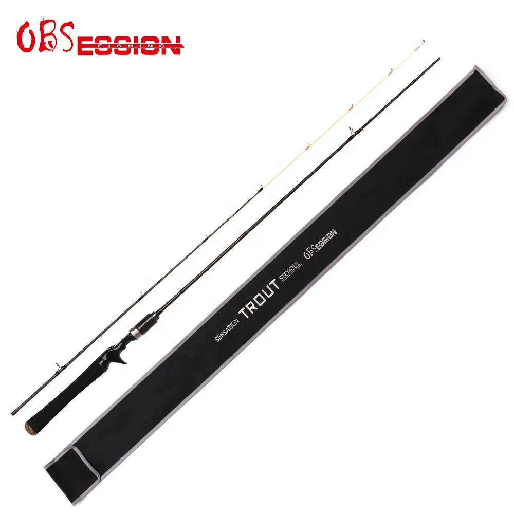 

OBSESSION Trout Rod Fishing UL Action Sensation 6'3 6'6 Spinning Rod Casting Rod Fishing Rod Baitcasting Rod