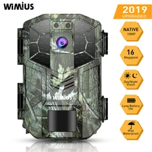 WIMIUS H5 Photo Camera Trail 16MP 1080P 40pcs IR Leds Hunting Camera IP66 Waterproof Motion Sensor Night Vision Wild Camera