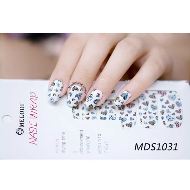 Lady Kindom Cute Cartoon Leopard Pattern Nail Polish Film Self Adhesive Full Cover Nail Wraps Waterproof Eco Friendly Nail Patch Stickers Decals Aliexpress