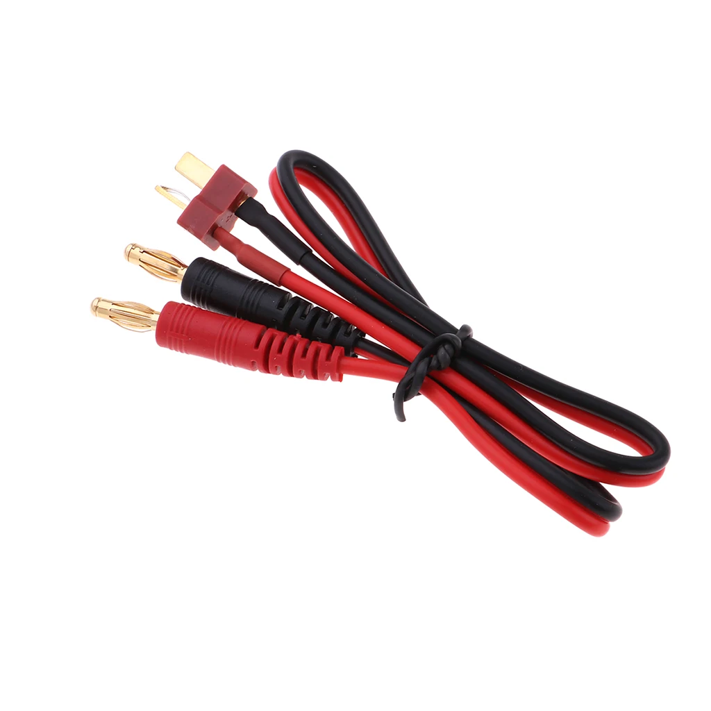 Rc B6 Lithium Battery Charge Cable 14awg 4mm Banana  Plug To T Plug