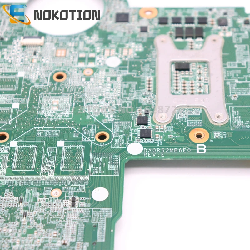 NOKOTION 713257-001 713257-501 DA0R62MB6E1 REV E для hp Pavilion 14 15 17 серии Материнская плата для ноутбука HD4000 графика