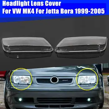 

Pair Headlight Cover Headlamp Lens Car Light Shell For VW MK4 For Jetta Bora 1995-1999 2000 2001 2002 2003 2004 2005