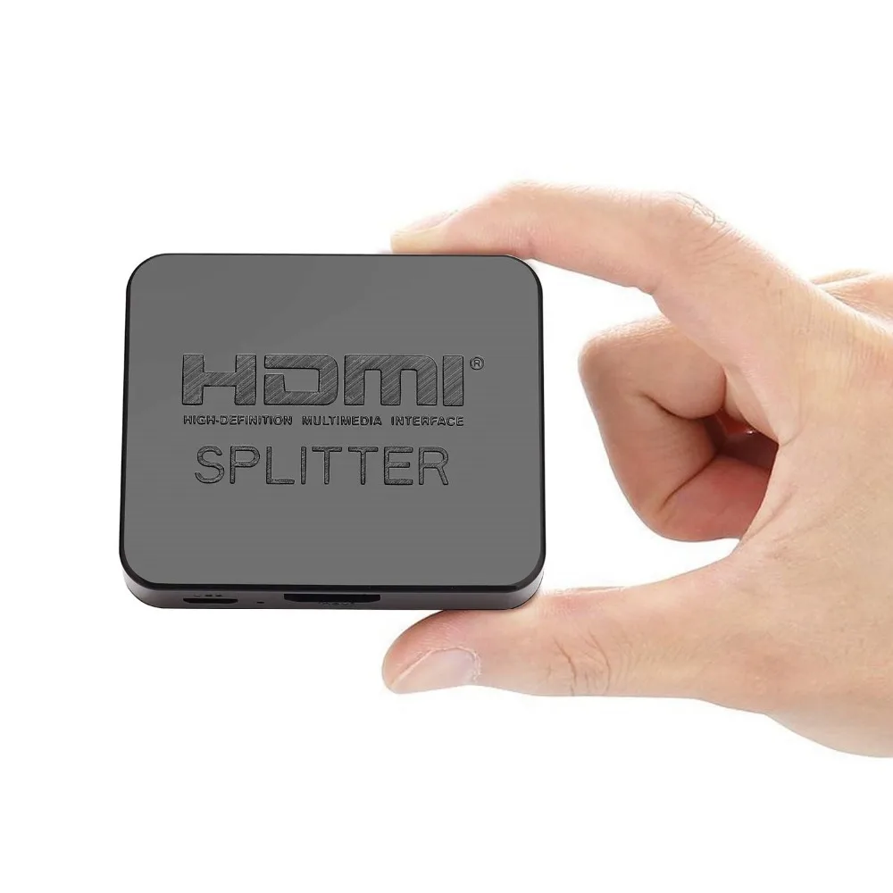 NewBEP Лучшая цена HDMI сплиттер 1 вход 2 выхода HDMI сплиттер Switcher Box Hub поддержка 4K X 2K 3D 2160p1080p для XBOX360 PS3/4/5