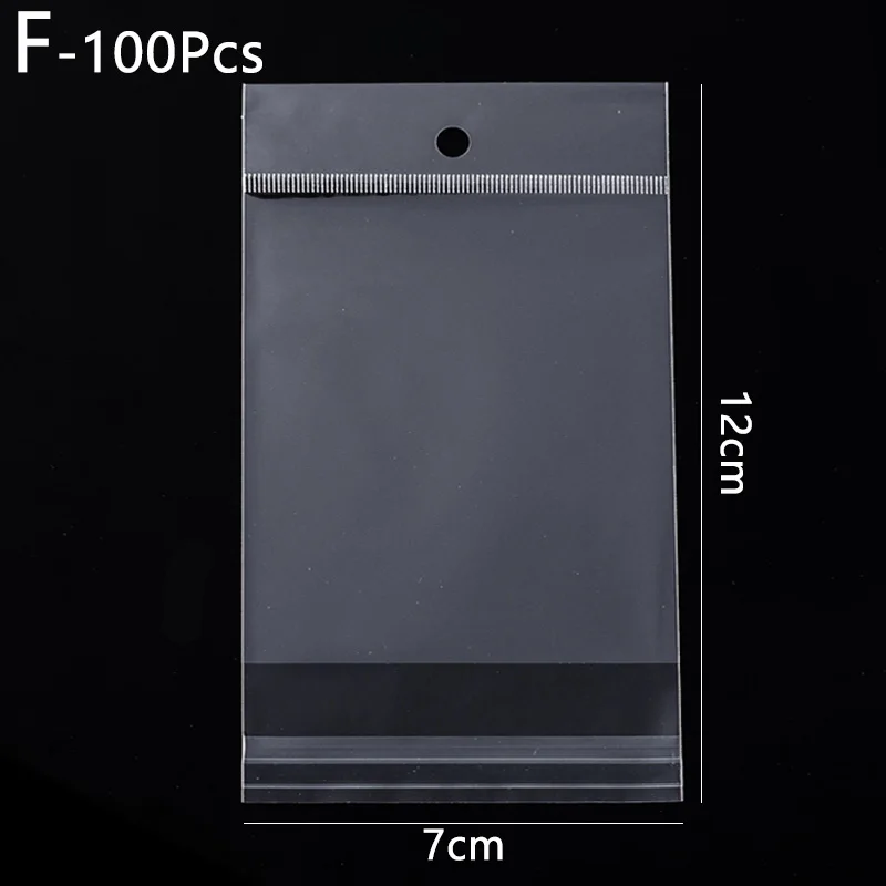 100PCS 13.5 X17.5Inch Clear Flat Cello Cellophane Resealable OPP...