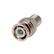 『Transmission & Cables!!!』- 10Pcs/Set BNC Male Plug To F Female Jack
Coax Connector Adapter For CCTV Camera M3GD