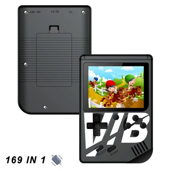 

2019 Mini Handheld Game Console Vibrating Video Game Console 3 Inch Large Color Screen Portable Gaming Player Built-in 169 Games