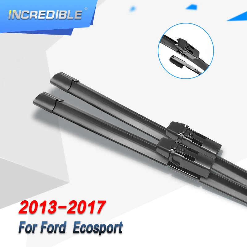 Невероятный стеклоочистителей для Ford Ecosport Fit Топ замок руки/кнопка оружия 2013 2014