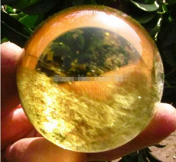 

326 NATURAL CITRINE QUARTZ CRYSTAL sphere BALL Healing