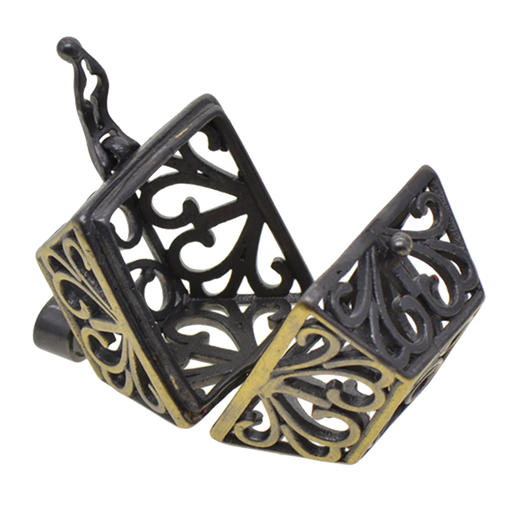 Hollow Magic Box Pendant DIY Necklace Accessories Copper Charms For Decor | Украшения и аксессуары