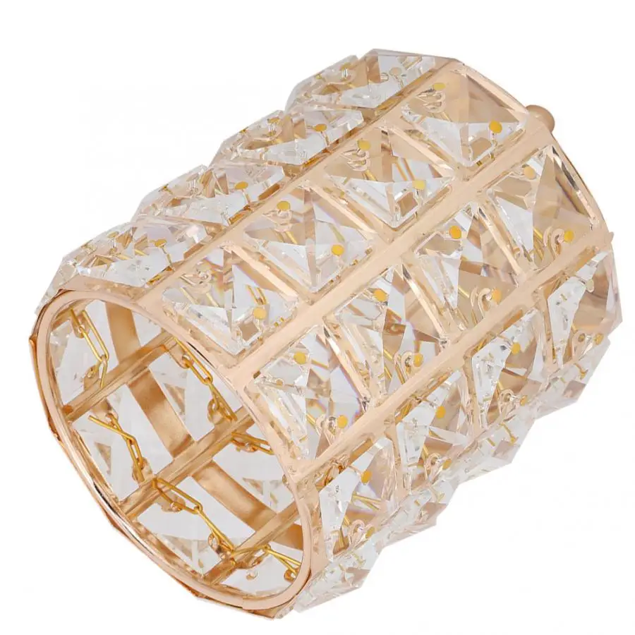 

Jewelery Box Storage Box Metal Crystal Makeup Brush Storage Tube Eyebrow Pencil Jewelry Storage Box Remote Control Holder
