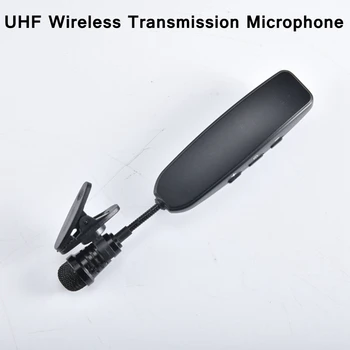 

Wireless UHF Microphone System 2 Transmitter and 1 Receiver Lavalier Mic for Camera Recording Vlog Interview Microphone