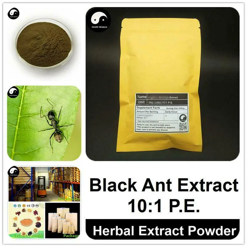 

Black Ant Extract Powder, Polyrachis Ants P.E. 10:1, Hei Ma Yi