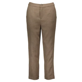 

Pencil Pants Women Winter Thicken Bottoms Warm Female Casual Ankle-Length Trousers Capris