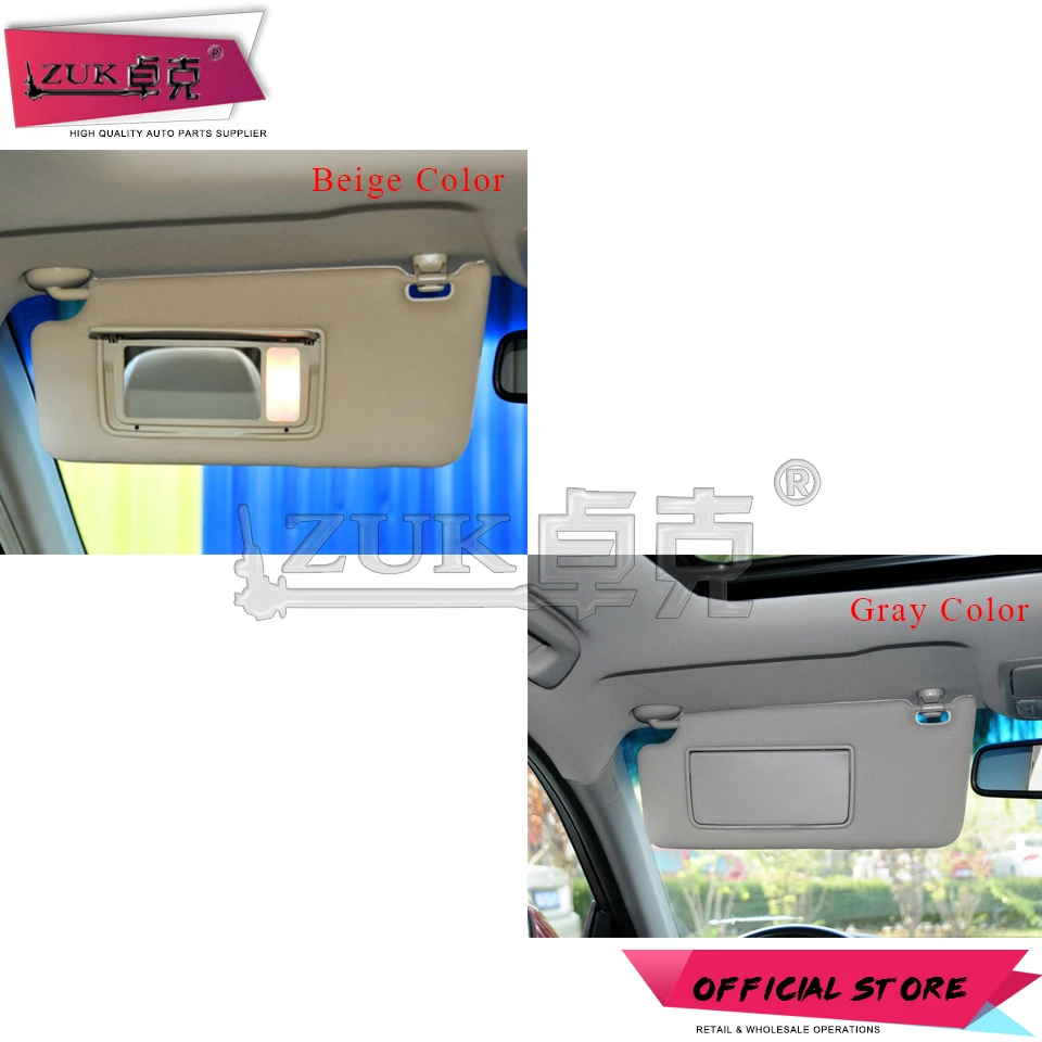 Козырек от солнца для водителя ZUK козырек противоослепляющий HONDA ACCORD 2008 2009 2010 2011
