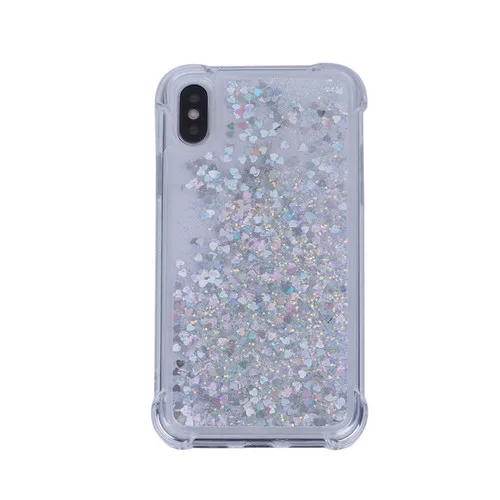 Шикарный чехол с динамическим жидким песком для iPhone 11 Pro X XS MAX XR 6 6S 7 8 Plus 5 5S роскошный блестящий чехол из ТПУ с зыбучим песком - Цвет: YAX