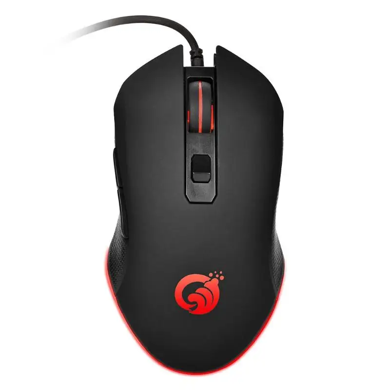 Проводная игровая мышь G70 USB 1 5 м с RGB подсветкой 6 кнопок компьютерная 3600DPI мышка