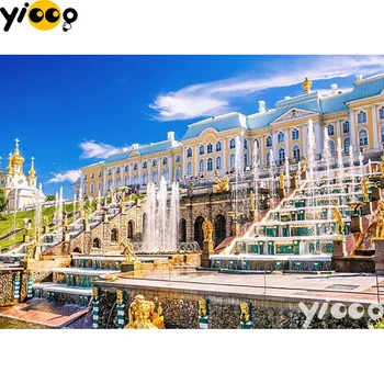 

Full Square/Round drill Diy diamond Painting 5D diamond embroidery Peterhof Palace Diamond mosaic Home Decor Gift BX0463